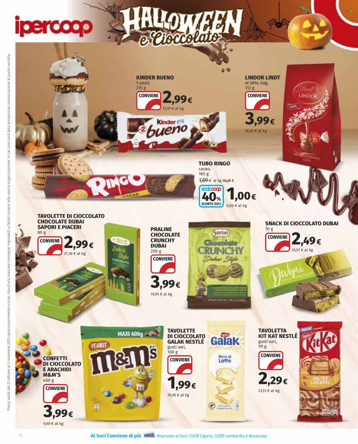 Volantino Coop - 23/10/2025 - 5/11/2025. Pagina 16