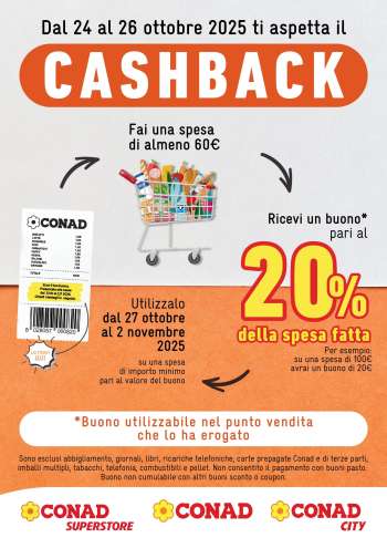 Volantino Conad - 24/10/2025 - 26/10/2025.