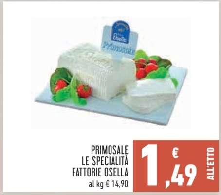 Primosale Le Specialità Fattorie Osella