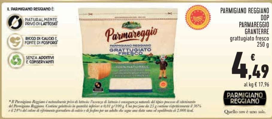 Parmigiano Reggiano DOP Parmareggio Granterre