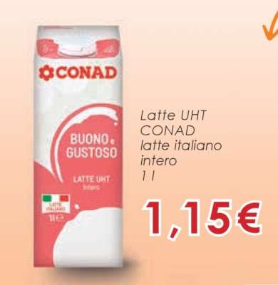 LATTE UHT CONAD