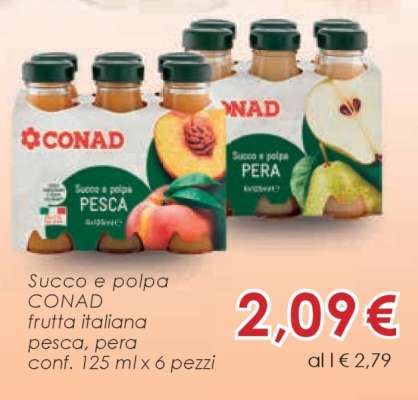 Succo e polpa CONAD