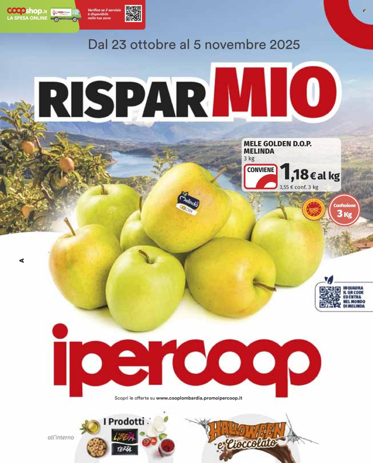 Volantino Coop - 23/10/2025 - 5/11/2025. Pagina 1