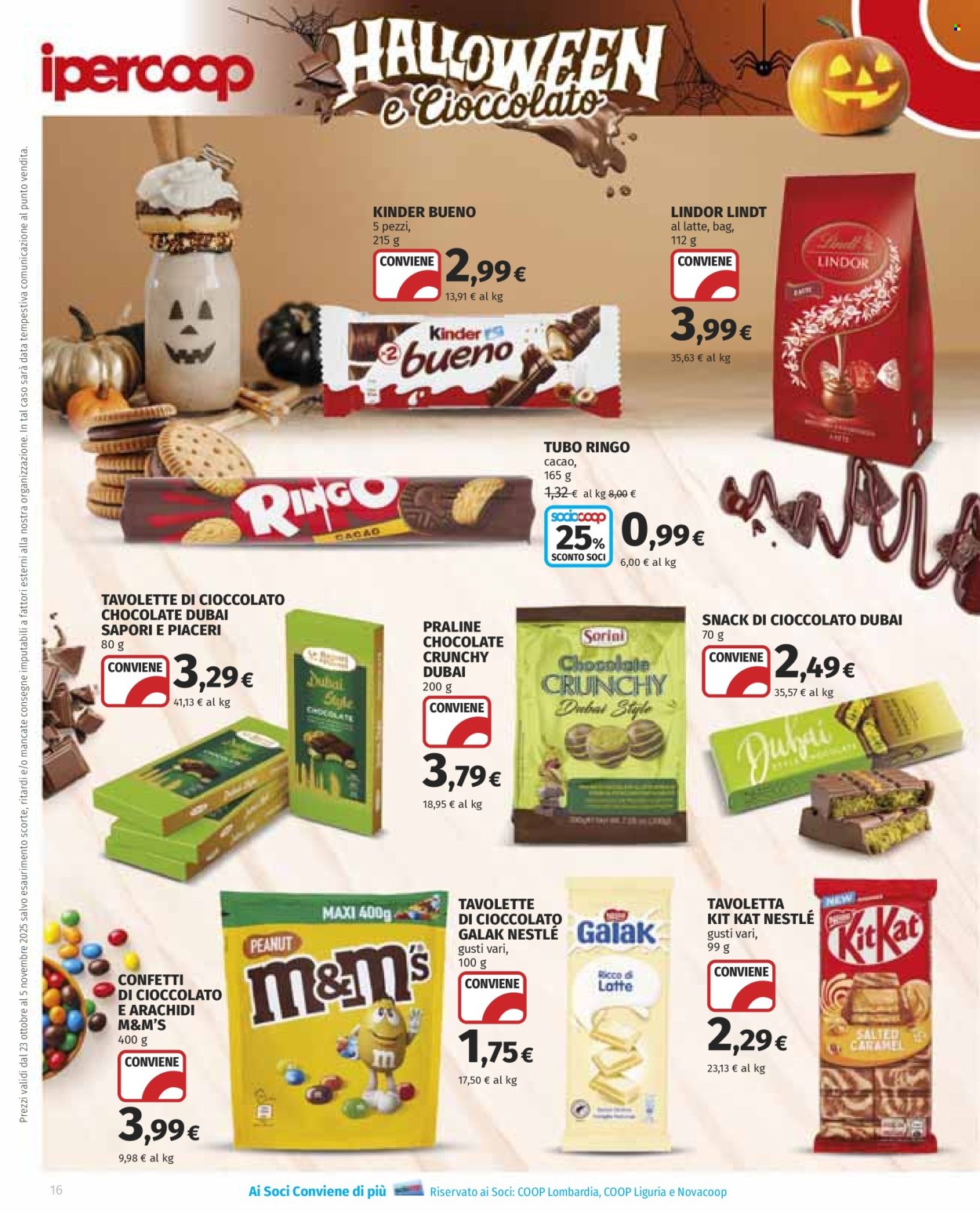 Volantino Coop - 23/10/2025 - 5/11/2025. Pagina 16