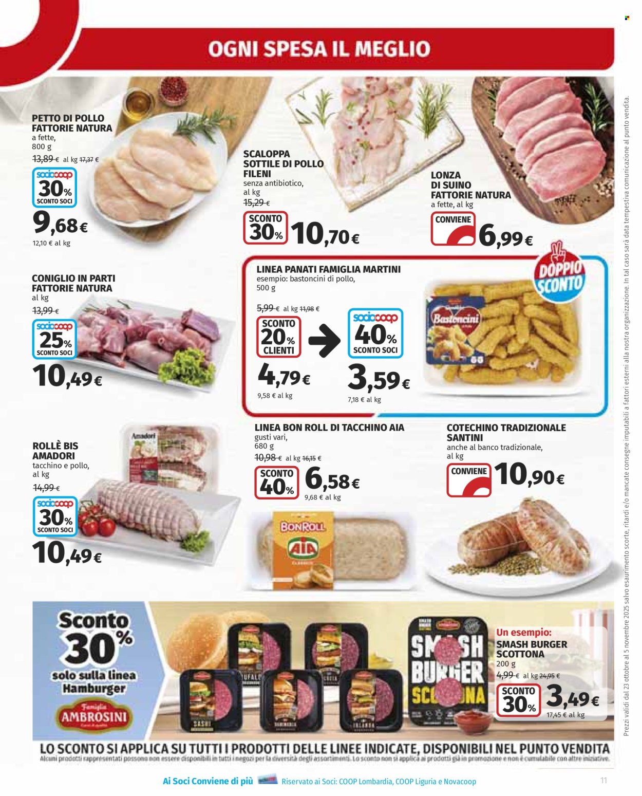 Volantino Coop - 23/10/2025 - 5/11/2025. Pagina 11