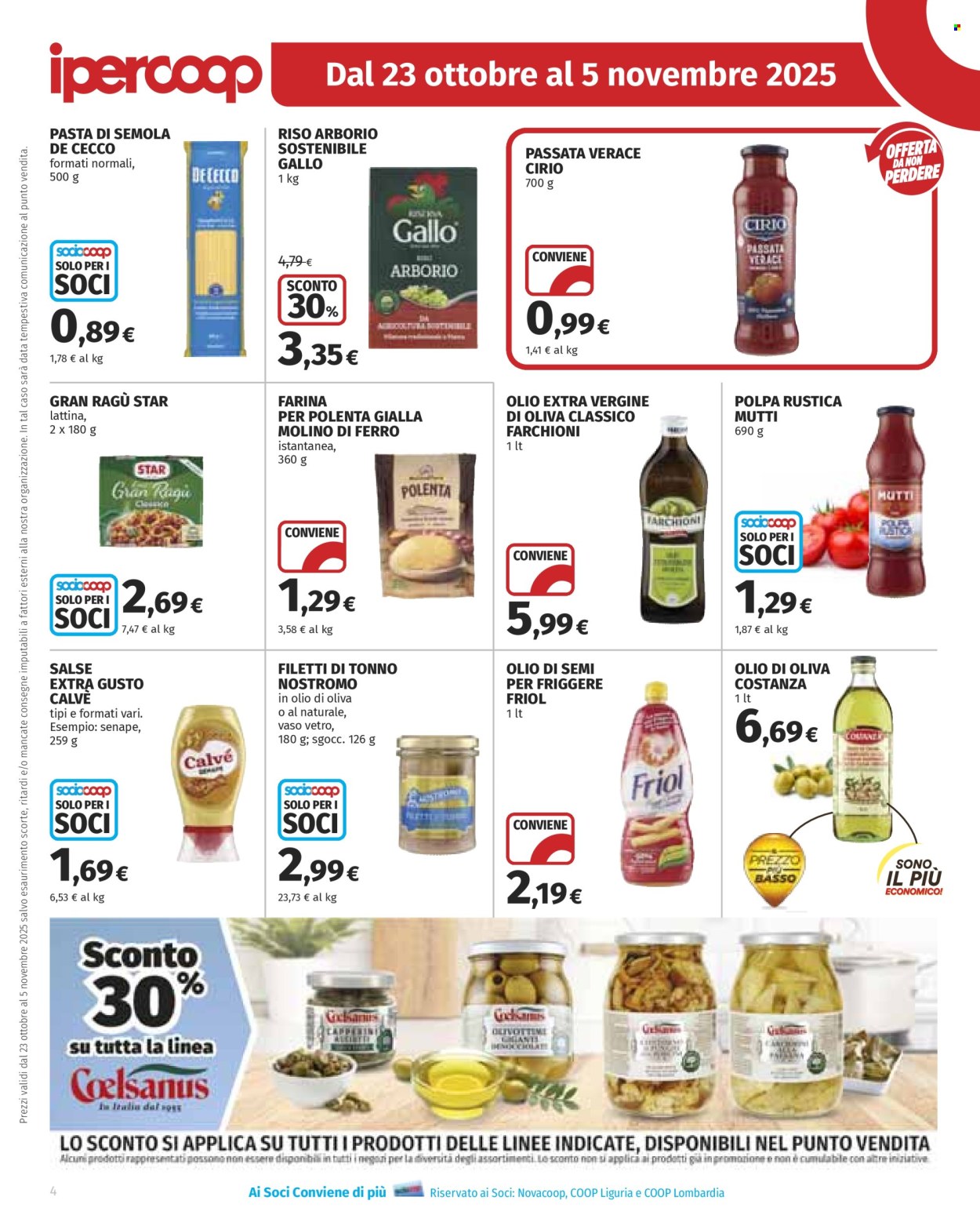 Volantino Coop - 23/10/2025 - 5/11/2025. Pagina 4