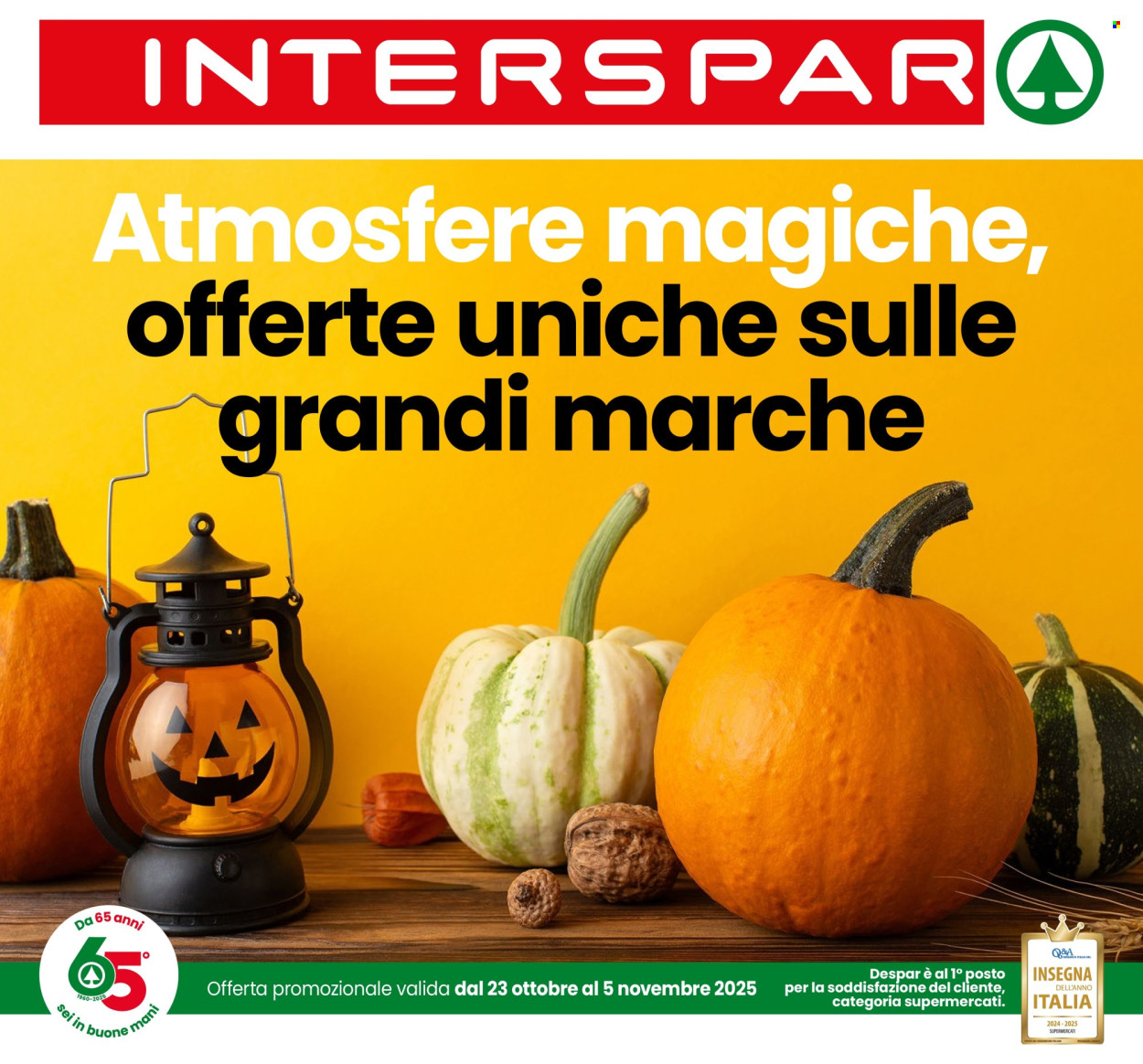 Volantino Interspar - 23/10/2025 - 5/11/2025. Pagina 1