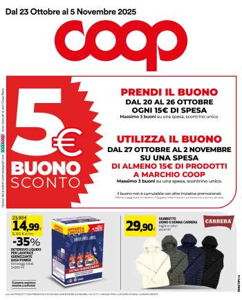 Volantino Coop - 23/10/2025 - 5/11/2025.