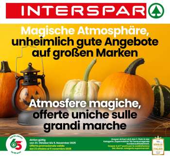 Volantino Interspar - 23/10/2025 - 5/11/2025.