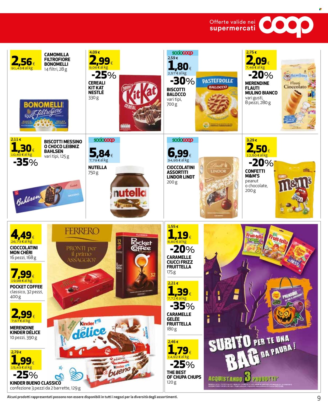 Volantino Coop - 23/10/2025 - 5/11/2025. Pagina 9