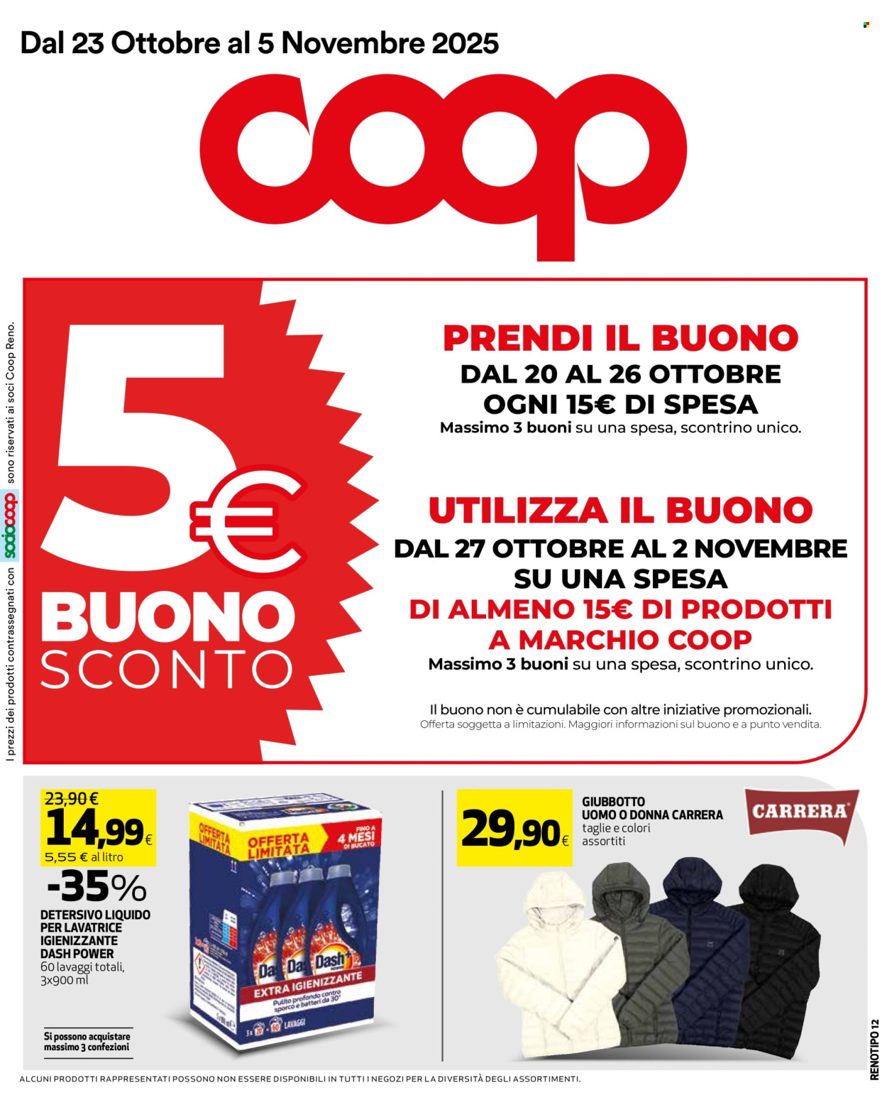 Volantino Coop - 23/10/2025 - 5/11/2025. Pagina 1