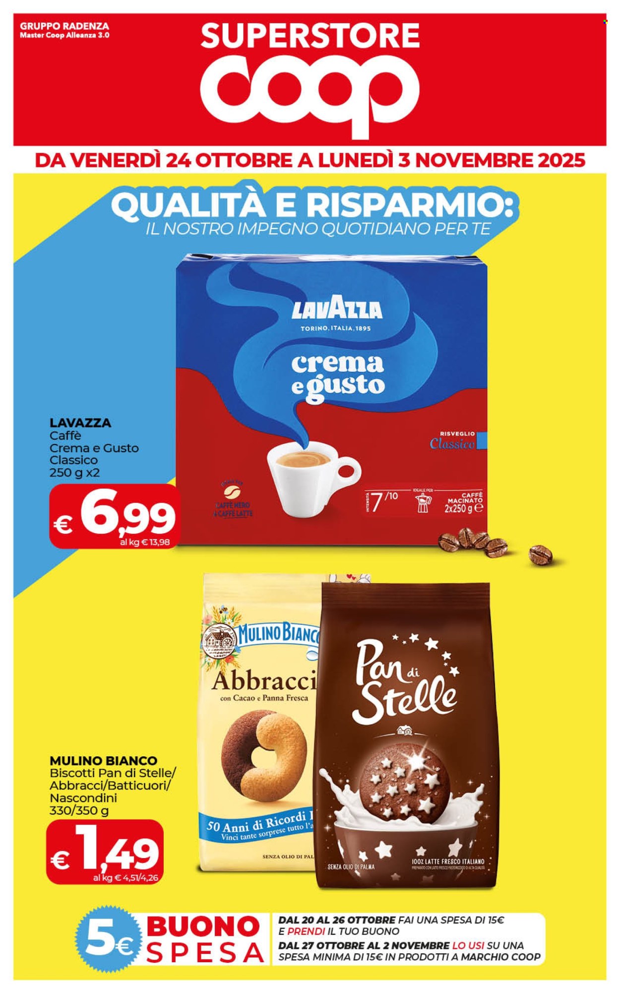 Volantino Coop - 24/10/2025 - 3/11/2025. Pagina 1