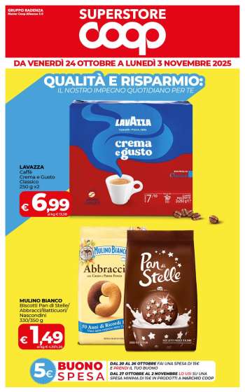 Volantino Coop - 24/10/2025 - 3/11/2025.