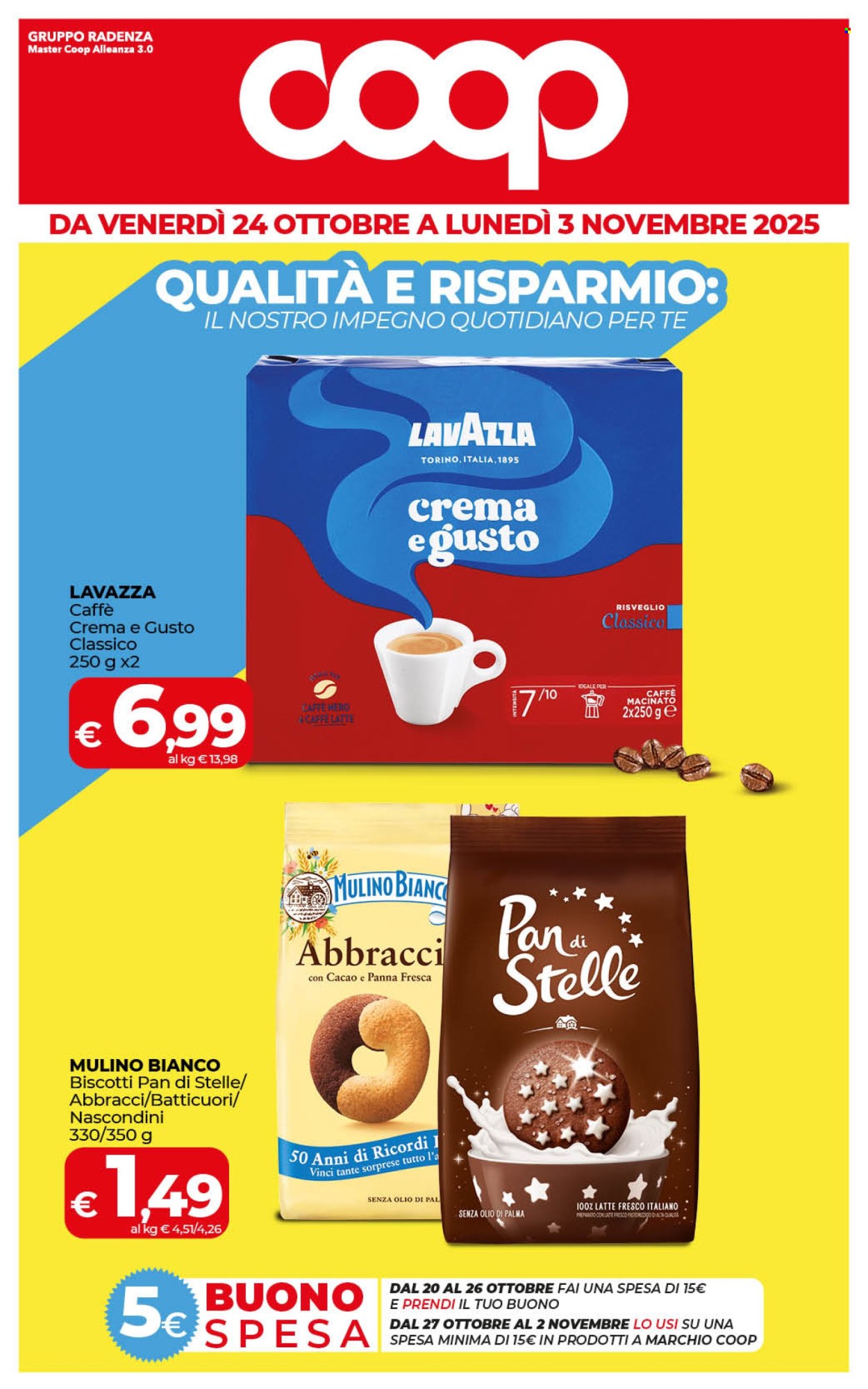 Volantino Coop - 24/10/2025 - 3/11/2025. Pagina 1