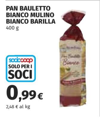 PAN BAULETTO BIANCO MULINO BIANCO BARILLA