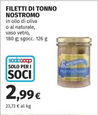 FILETTI DI TONNO NOSTROMO