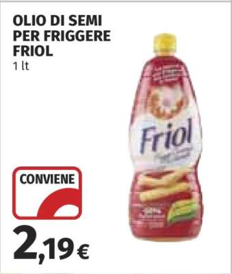 Olio di semi per friggere Friol