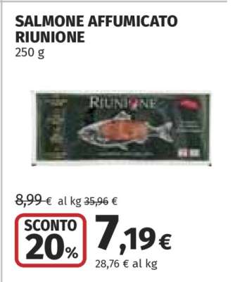 Salmone Affumicato Riunione