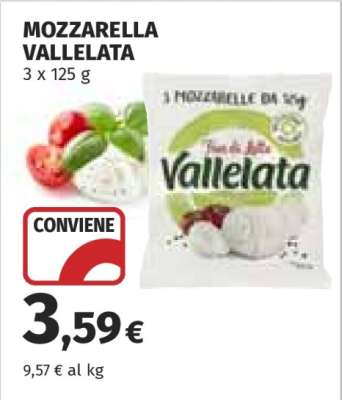 Mozzarella Vallelata