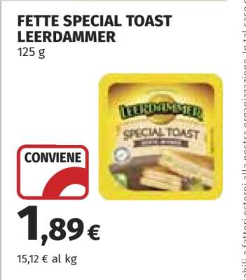 Fette Special Toast Leerdammer