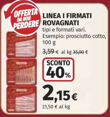 LINEA I FIRMATI ROVAGNATI