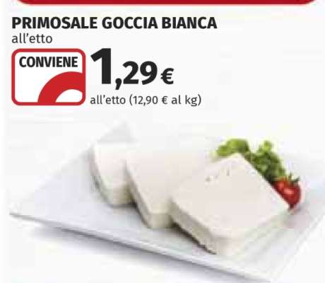 PRIMOSALE GOCCIA BIANCA