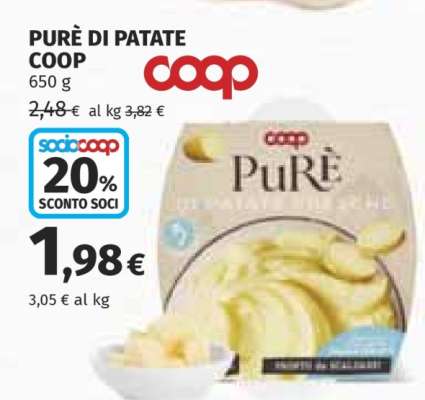 PURÈ DI PATATE COOP