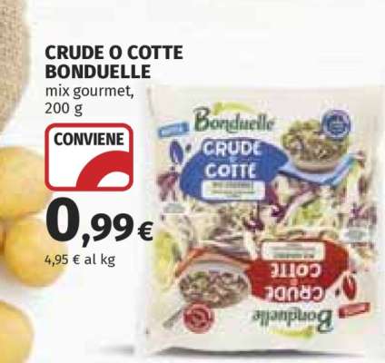 CRUDE O COTTE BONDUELLE