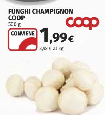 FUNGHI CHAMPIGNON COOP