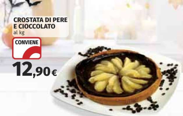 Crostata di Pere e Cioccolato