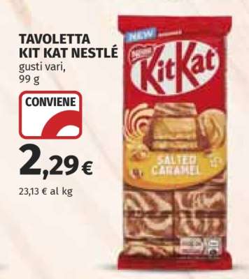 TAVOLETTA KIT KAT NESTLÉ