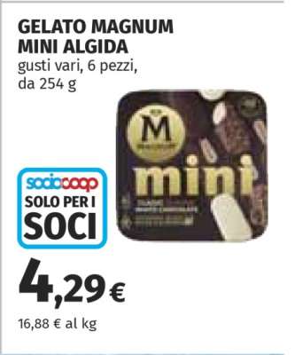 GELATO MAGNUM MINI ALGIDA