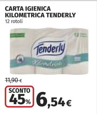 Carta Igienica Kilometrica Tenderly