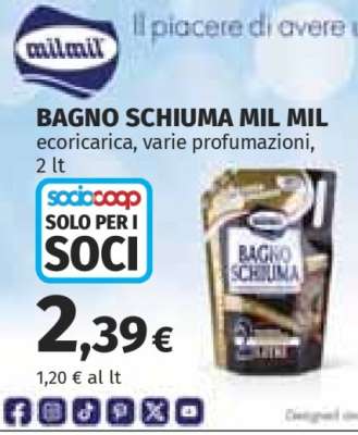 Bagno schiuma MIL MIL