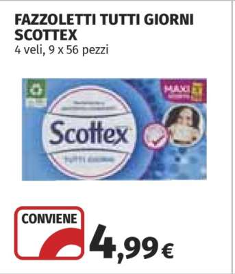 Fazzoletti Tutti Giorni Scottex