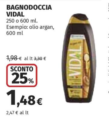 BAGNODOCCIA VIDAL