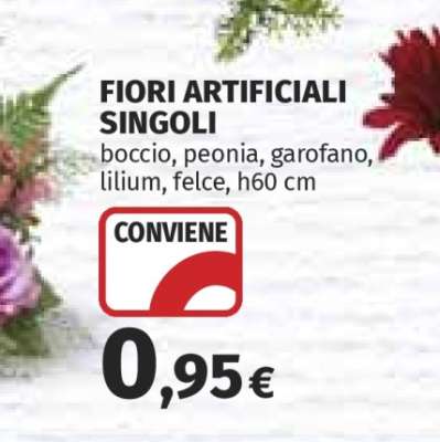 FIORI ARTIFICIALI SINGOLI