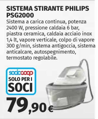 SISTEMA STIRANTE PHILIPS PSG2000
