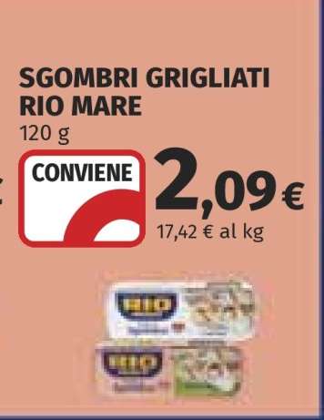 Sgombri Grigliati Rio Mare