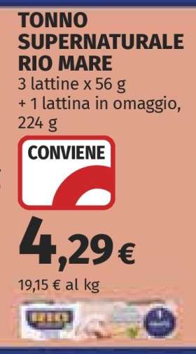 TONNO SUPERNATURALE RIO MARE