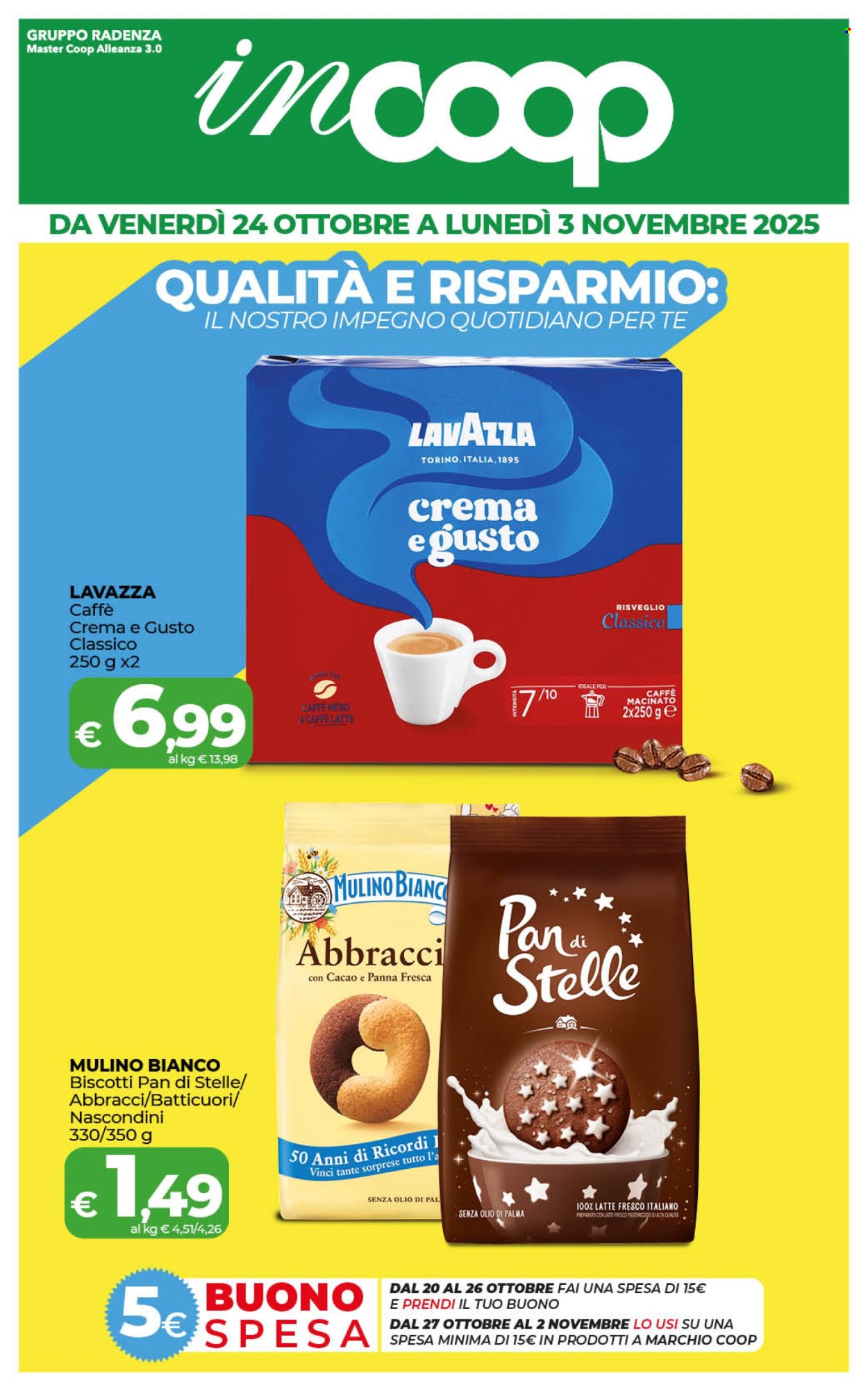 Volantino Coop - 24/10/2025 - 3/11/2025. Pagina 1