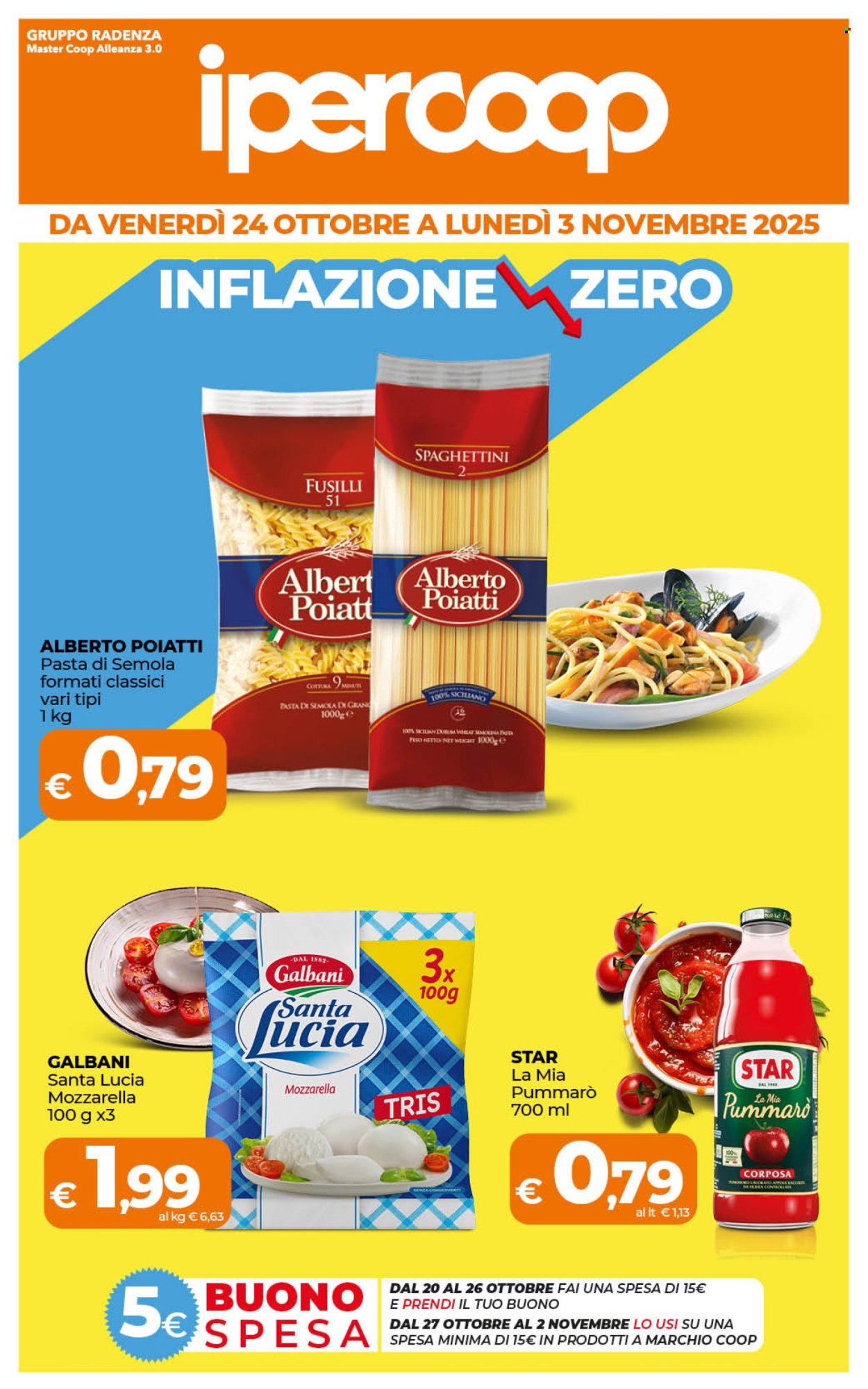 Volantino Coop - 24/10/2025 - 3/11/2025. Pagina 1