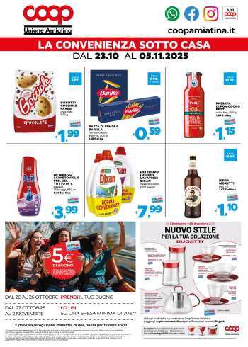 Volantino Coop - 23/10/2025 - 5/11/2025.