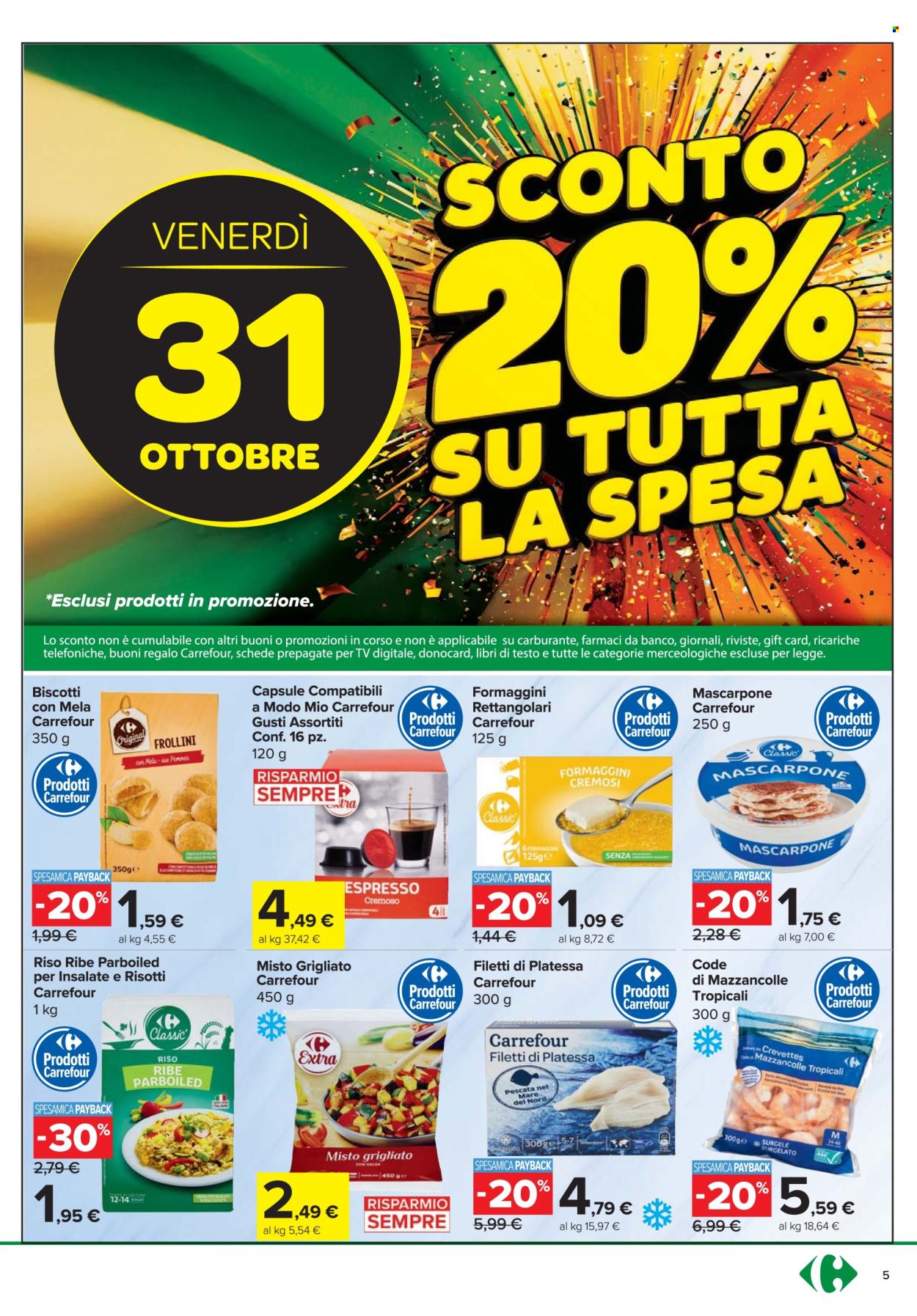 Volantino Carrefour - 24/10/2025 - 4/11/2025. Pagina 5