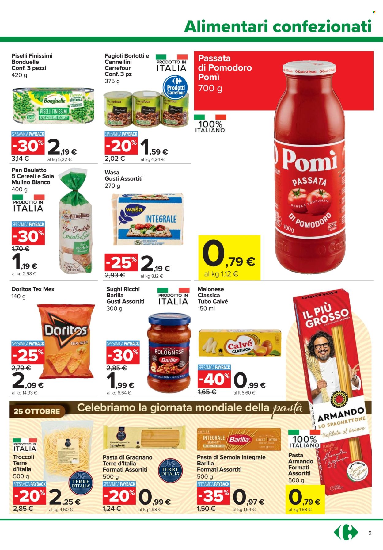 Volantino Carrefour - 24/10/2025 - 4/11/2025. Pagina 9