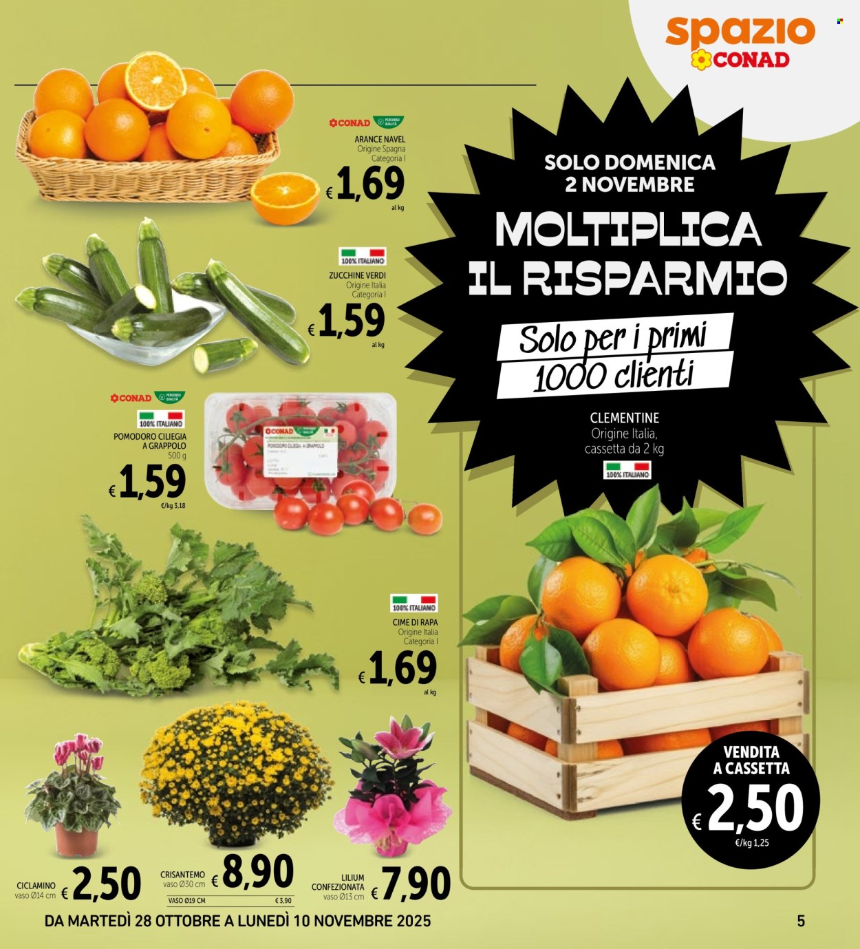 Volantino Spazio Conad - 28/10/2025 - 10/11/2025. Pagina 5