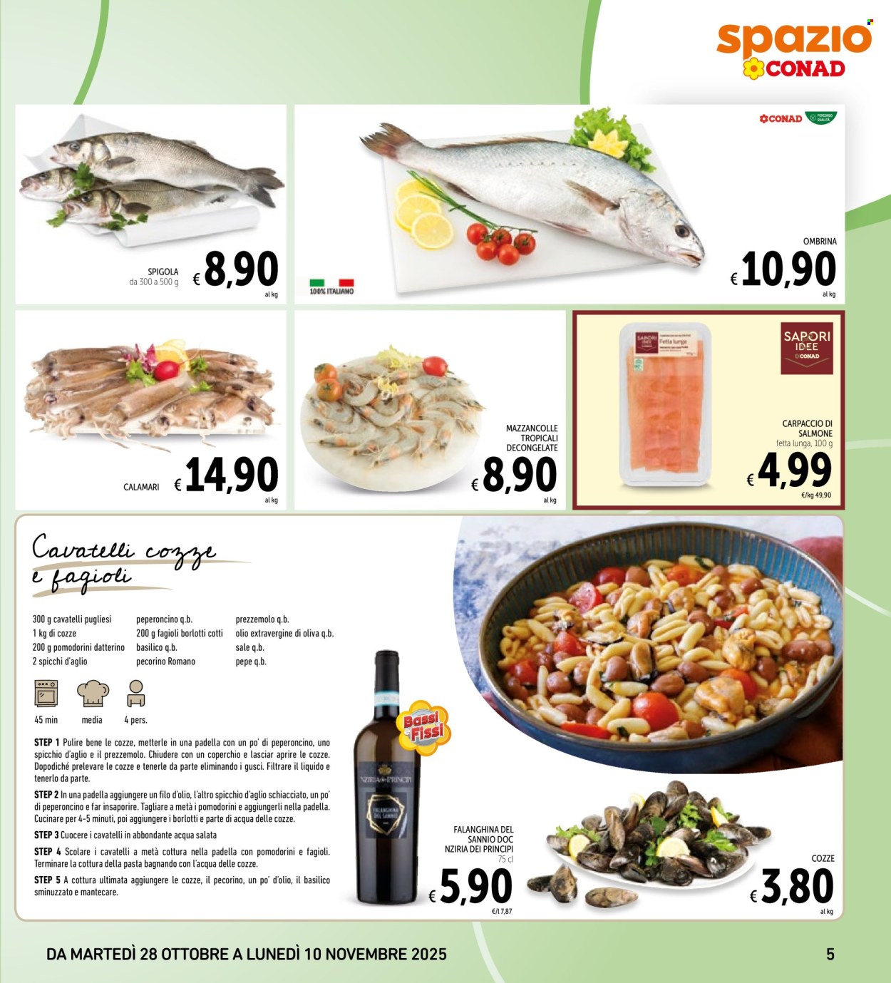 Volantino Spazio Conad - 28/10/2025 - 10/11/2025. Pagina 5