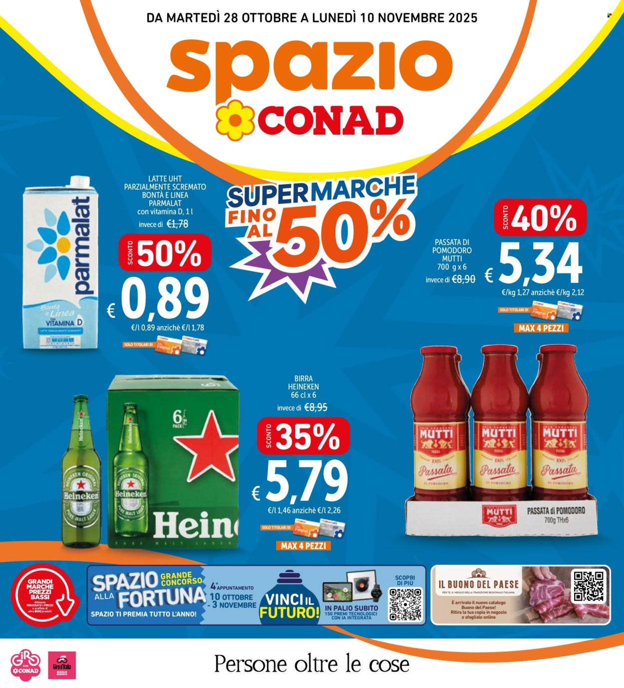 Volantino Spazio Conad - 28/10/2025 - 10/11/2025. Pagina 1