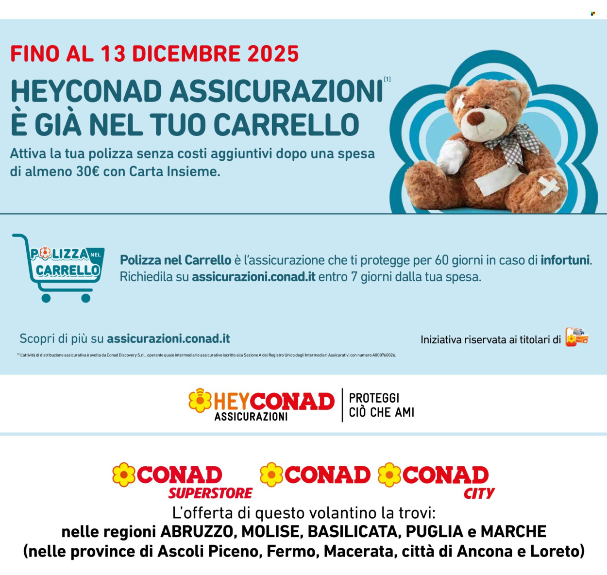 Volantino Conad - 24/10/2025 - 30/11/2025. Pagina 6