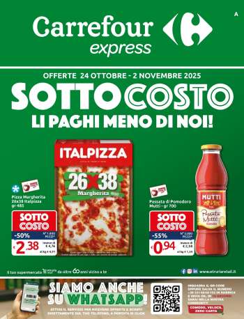 Volantino Carrefour - 24/10/2025 - 2/11/2025.